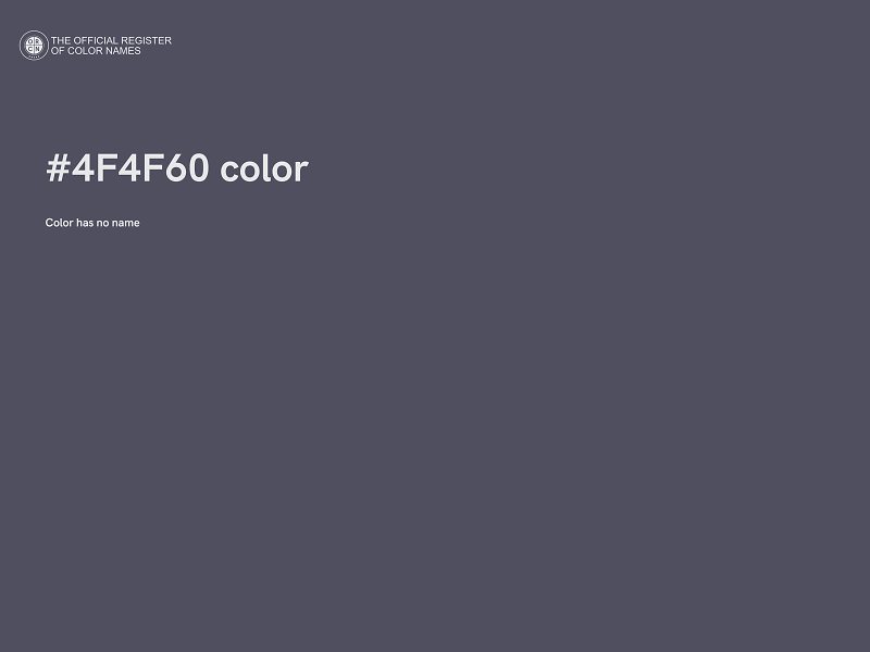 #4F4F60 color image