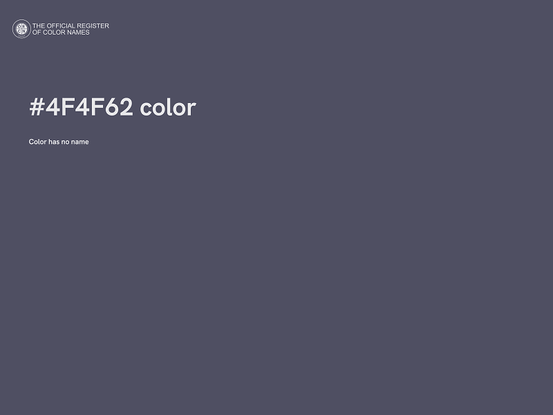 #4F4F62 color image