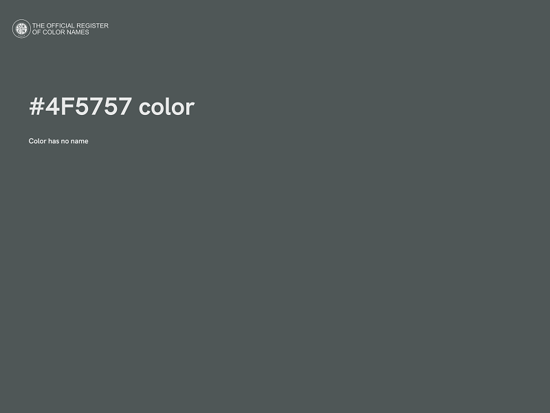 #4F5757 color image