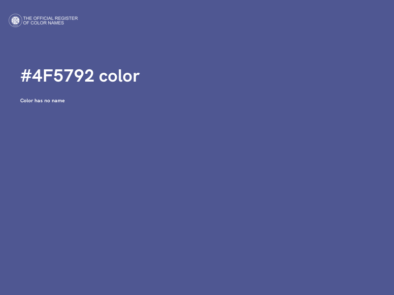 #4F5792 color image