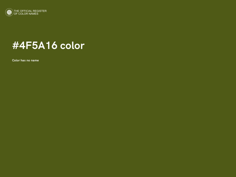 #4F5A16 color image