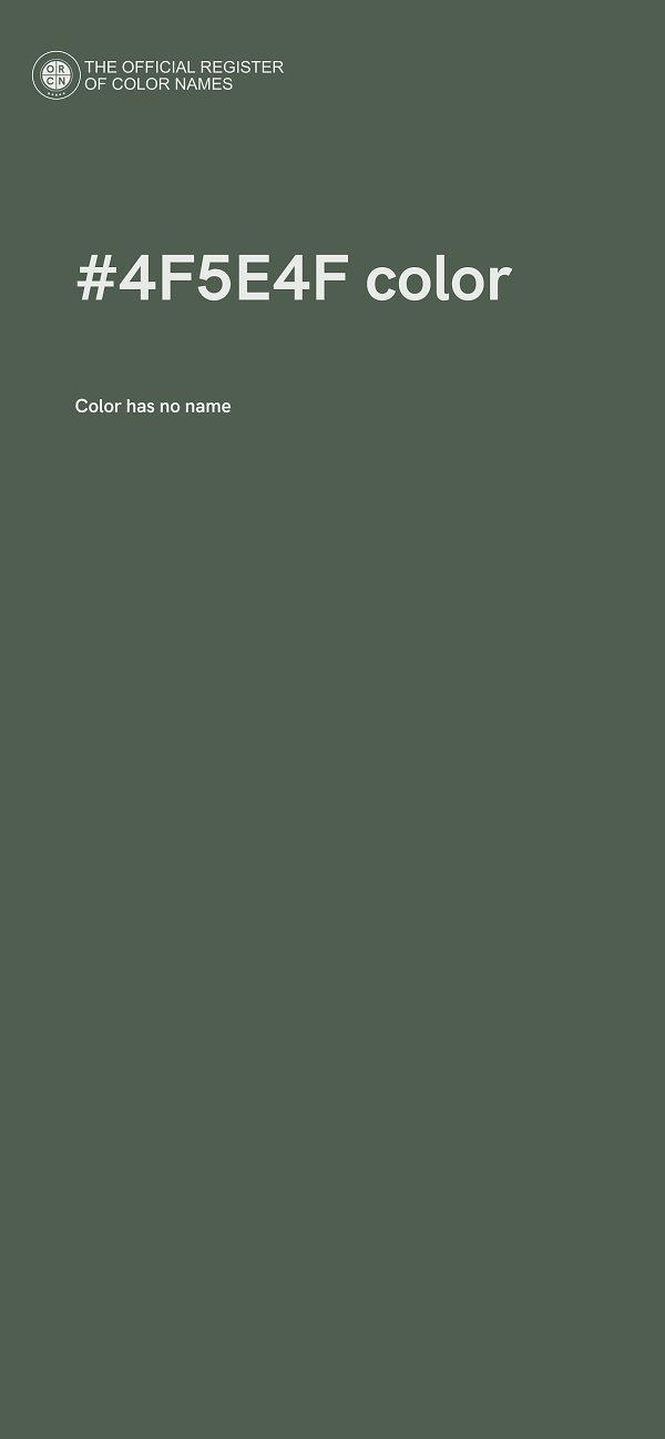 #4F5E4F color image