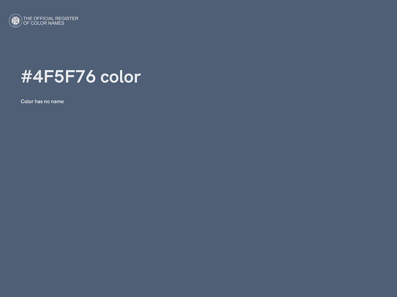 #4F5F76 color image