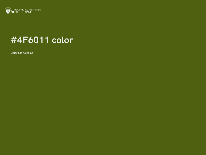 #4F6011 color image