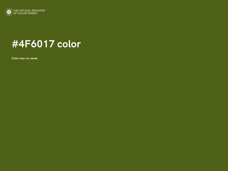 #4F6017 color image