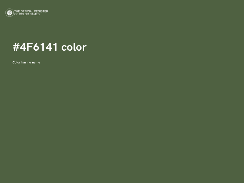 #4F6141 color image