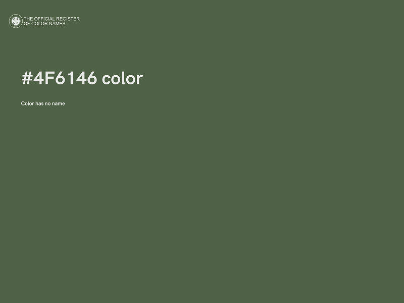 #4F6146 color image