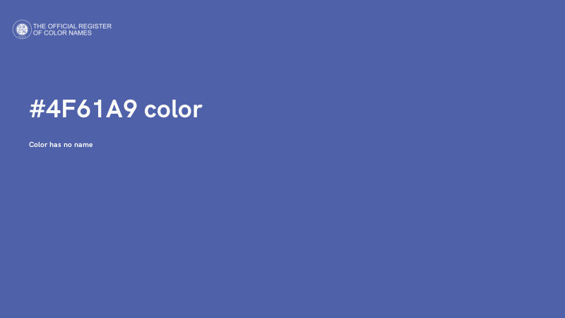 #4F61A9 color image