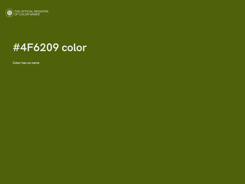#4F6209 color image