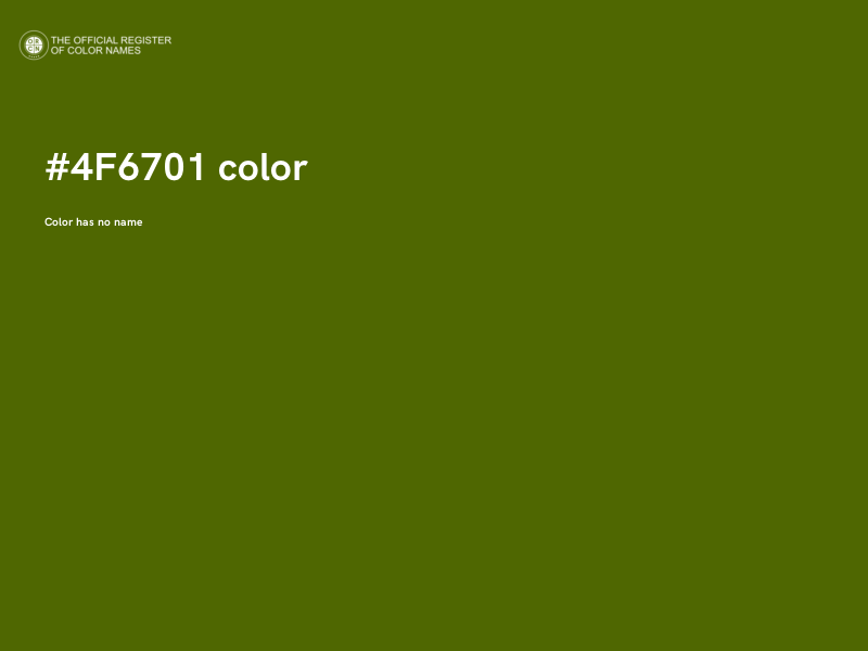 #4F6701 color image