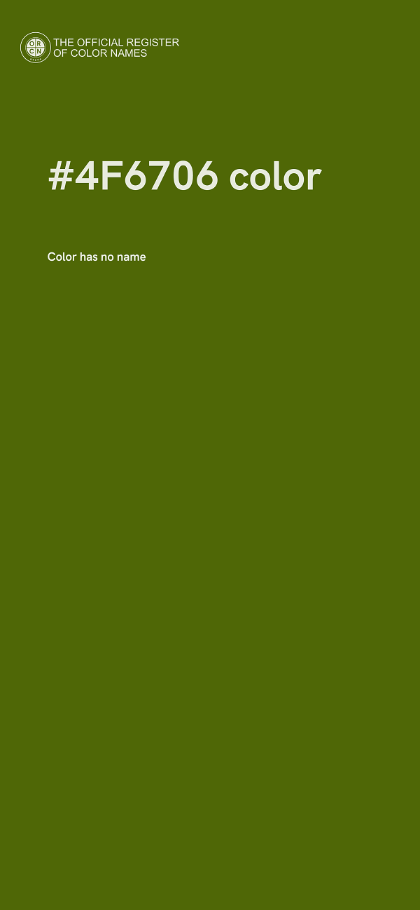 #4F6706 color image