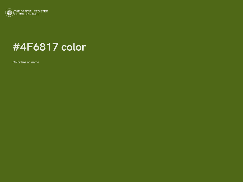 #4F6817 color image