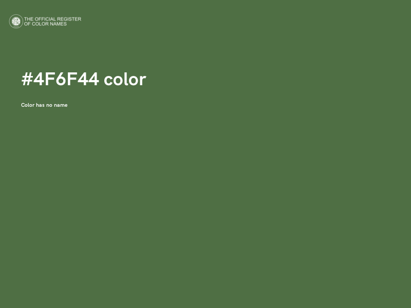 #4F6F44 color image