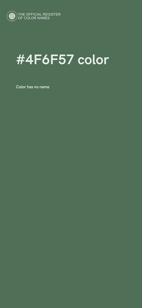 #4F6F57 color image