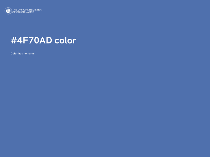#4F70AD color image