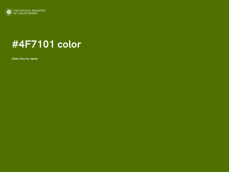 #4F7101 color image