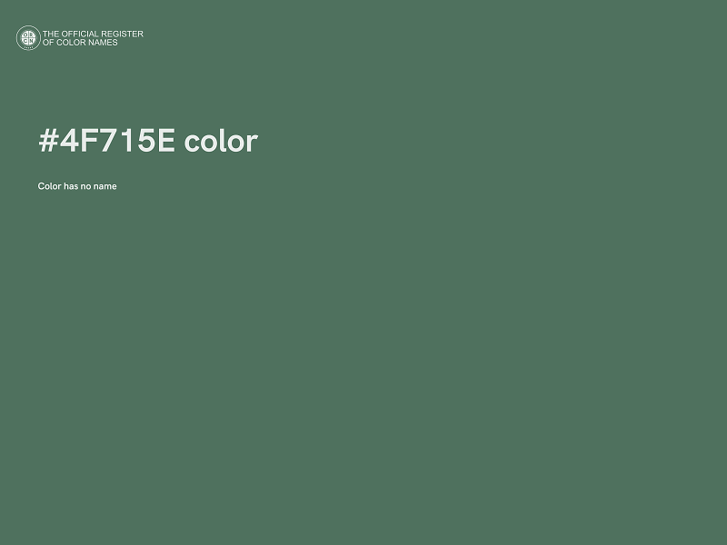 #4F715E color image