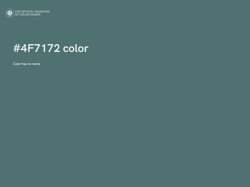 #4F7172 color image