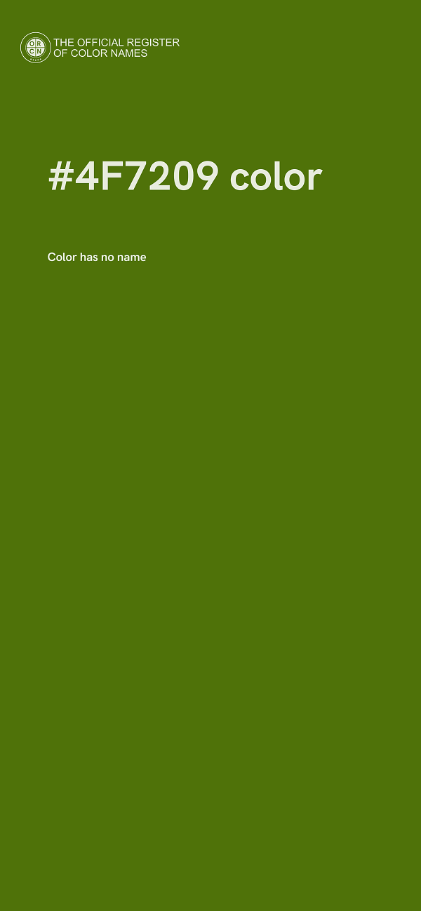#4F7209 color image