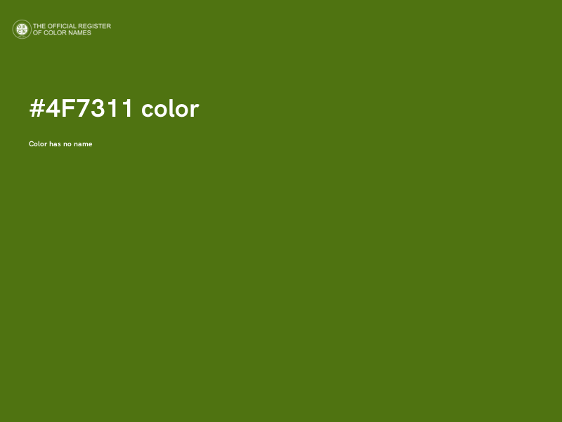 #4F7311 color image