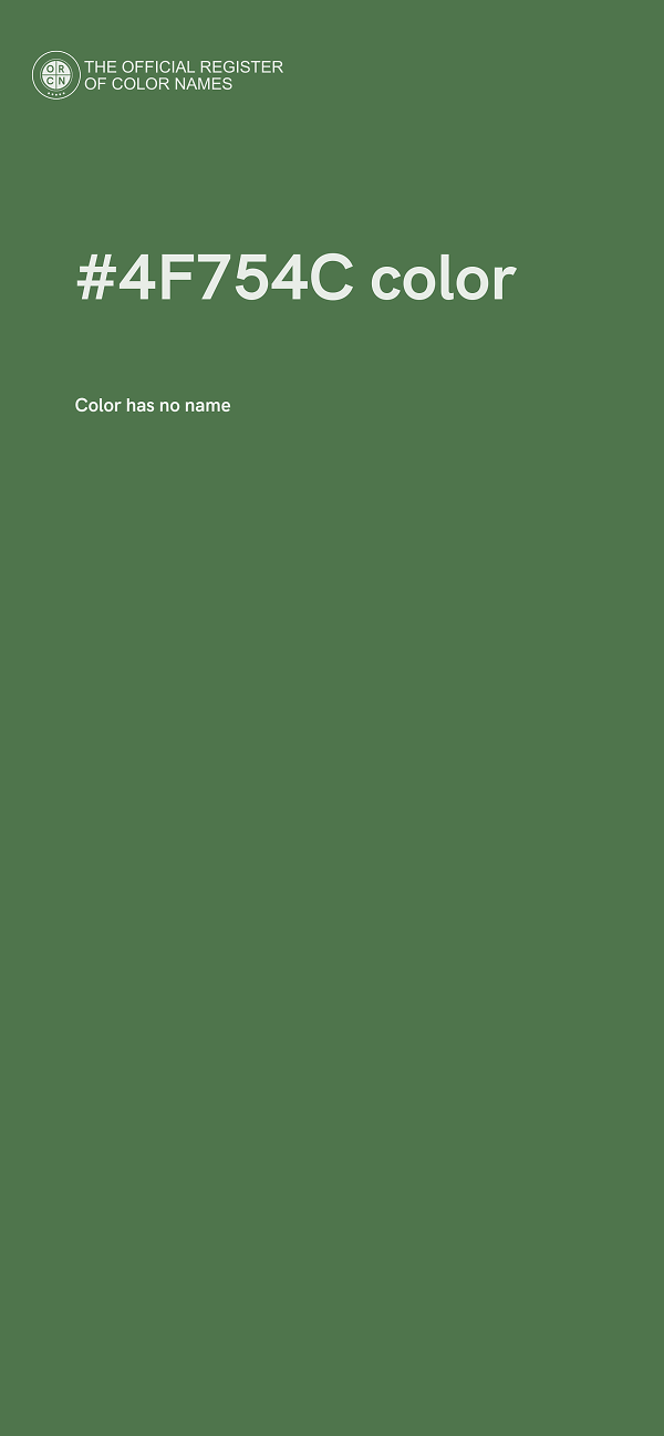 #4F754C color image