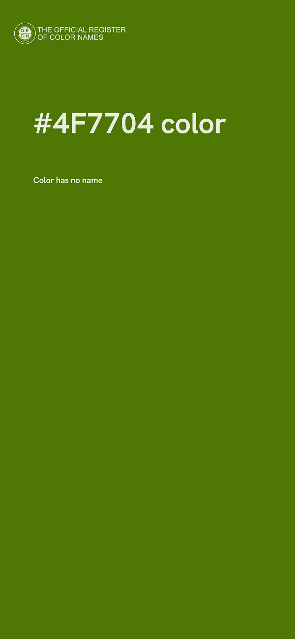 #4F7704 color image