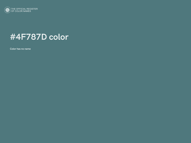 #4F787D color image