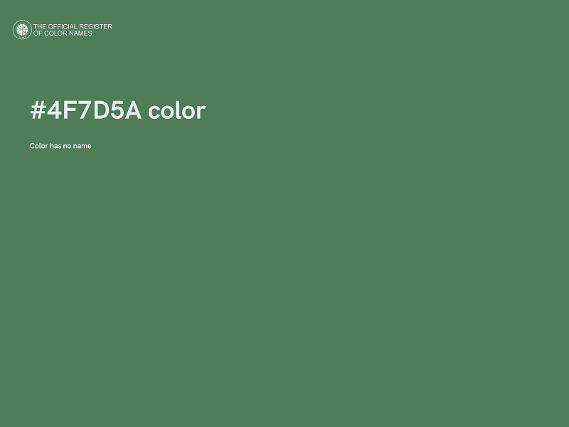 #4F7D5A color image