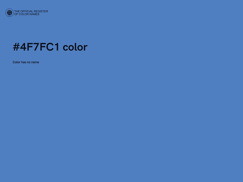 #4F7FC1 color image