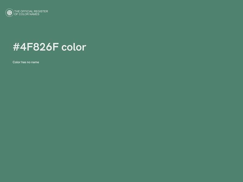 #4F826F color image