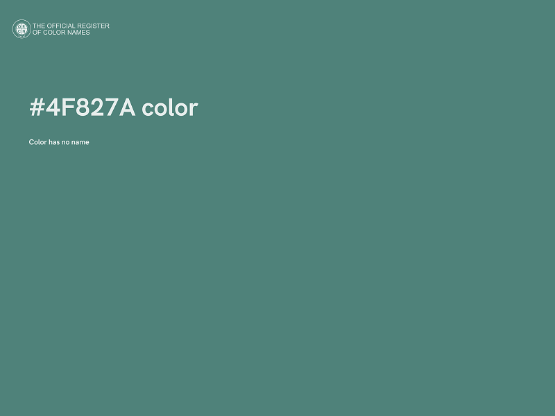 #4F827A color image