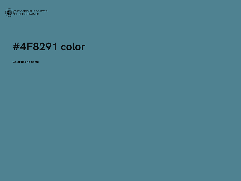 #4F8291 color image