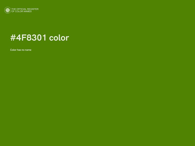 #4F8301 color image