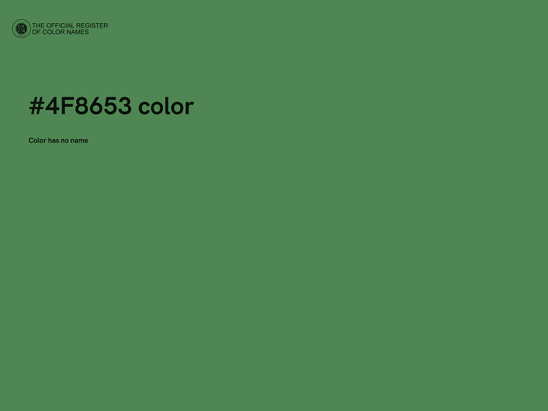 #4F8653 color image