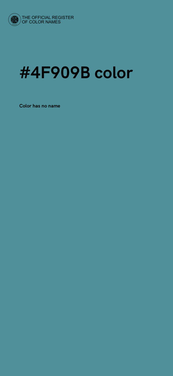 #4F909B color image