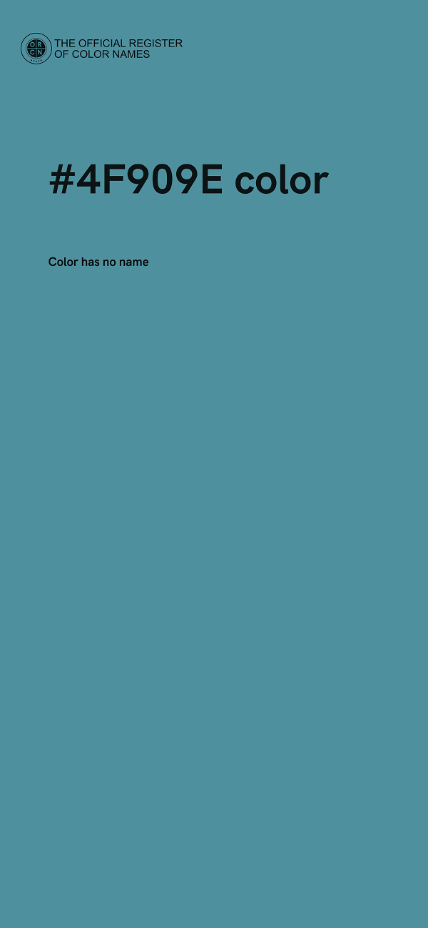 #4F909E color image