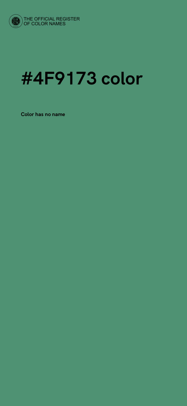 #4F9173 color image