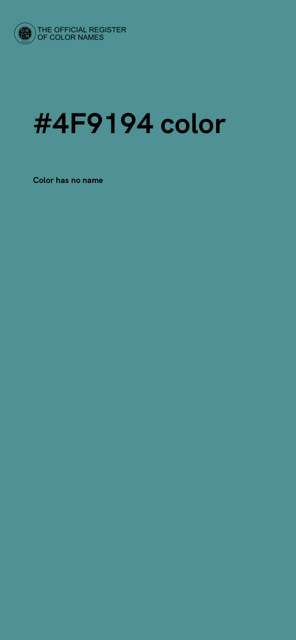 #4F9194 color image