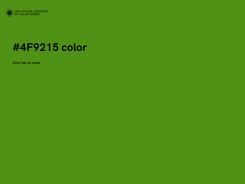 #4F9215 color image