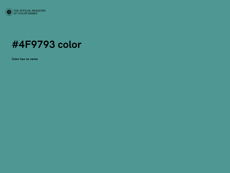 #4F9793 color image