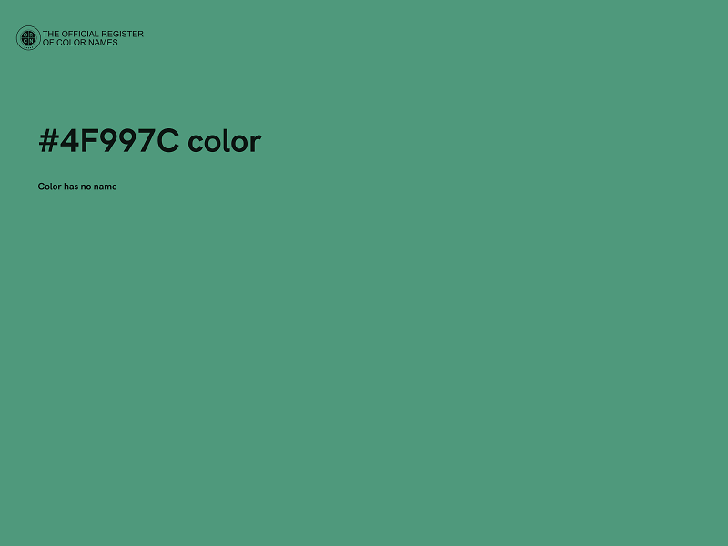 #4F997C color image