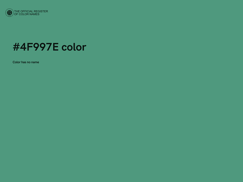 #4F997E color image