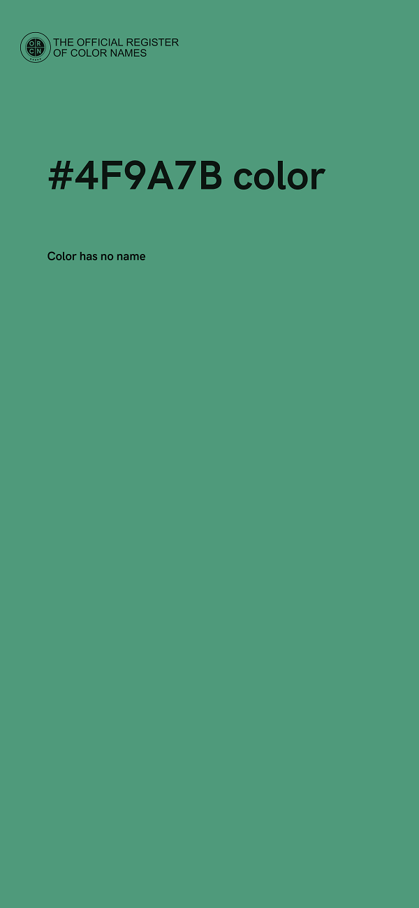 #4F9A7B color image