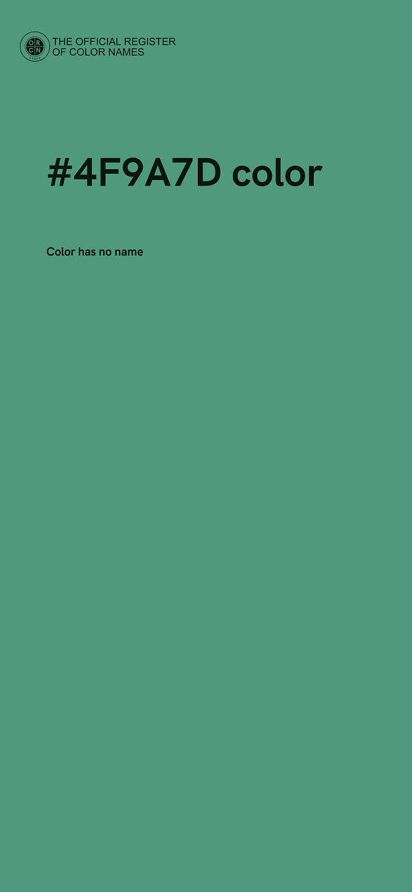 #4F9A7D color image