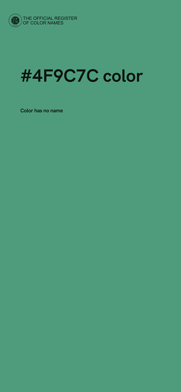 #4F9C7C color image