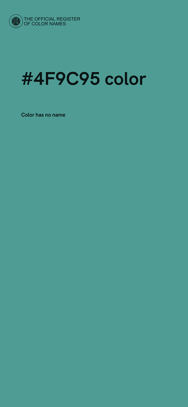#4F9C95 color image