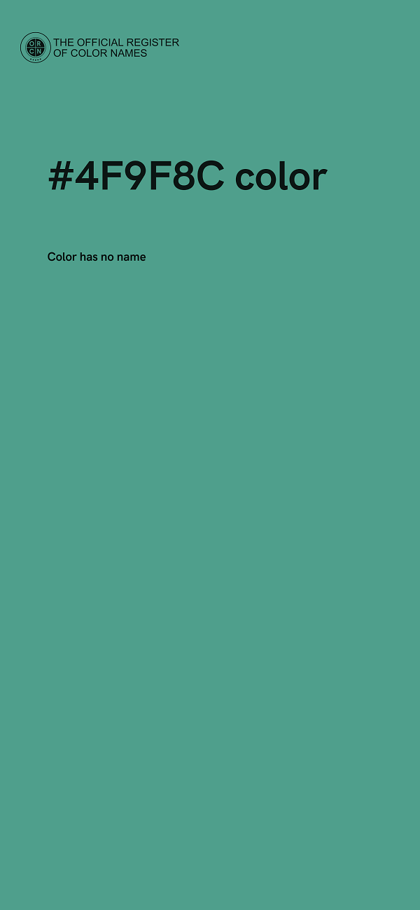 #4F9F8C color image