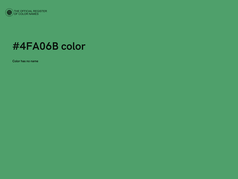 #4FA06B color image