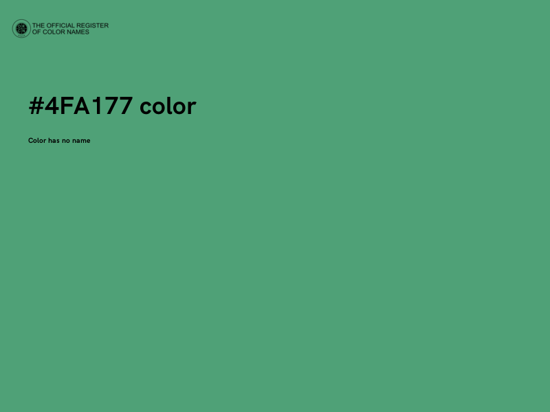 #4FA177 color image