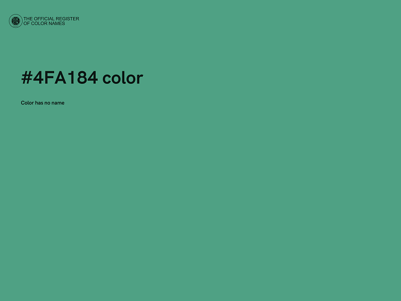 #4FA184 color image